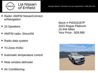 2023 Nissan Rogue Platinum