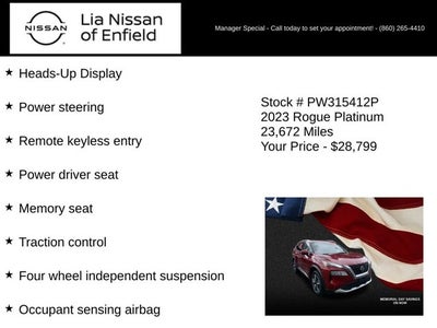 2023 Nissan Rogue Platinum