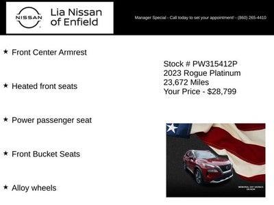 2023 Nissan Rogue Platinum