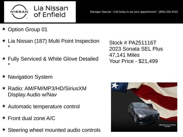 2023 Hyundai Sonata SEL Plus