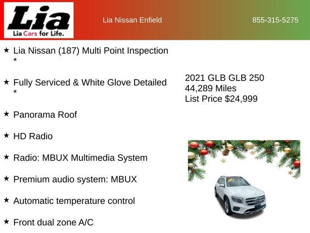 2021 Mercedes-Benz GLB GLB 250