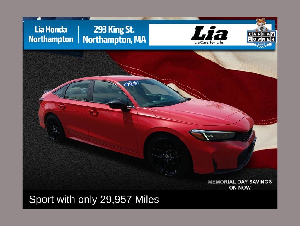 2025 Honda Civic Sport