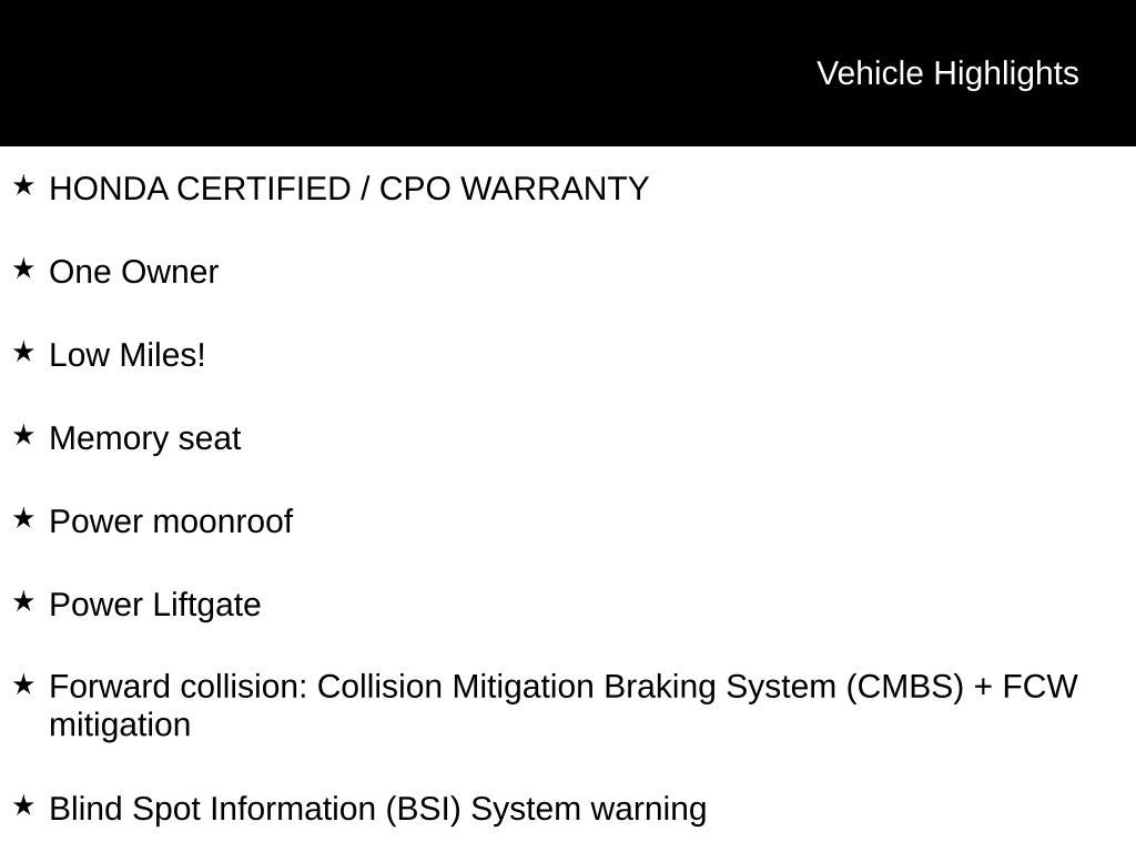 2019 Honda CR-V EX-L