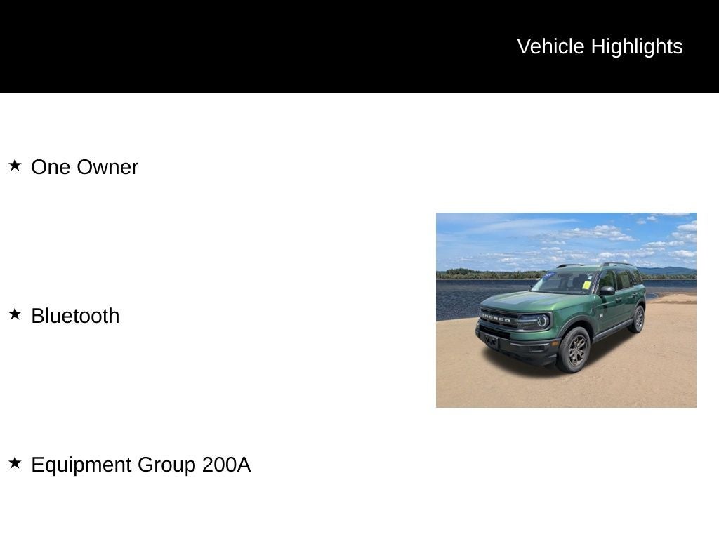 2024 Ford Bronco Sport Big Bend