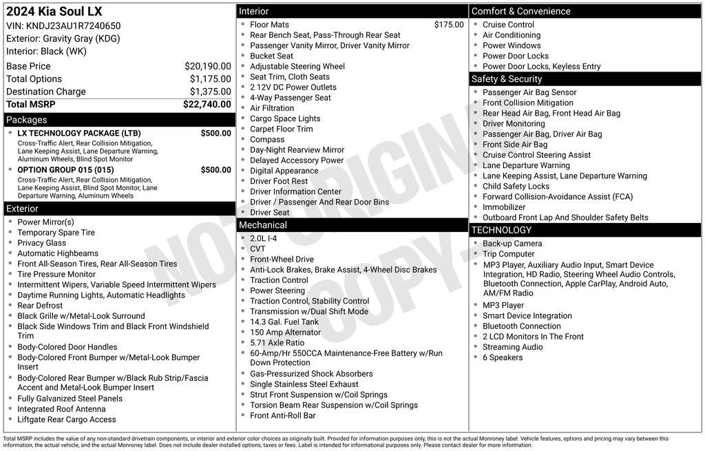2024 Kia Soul LX