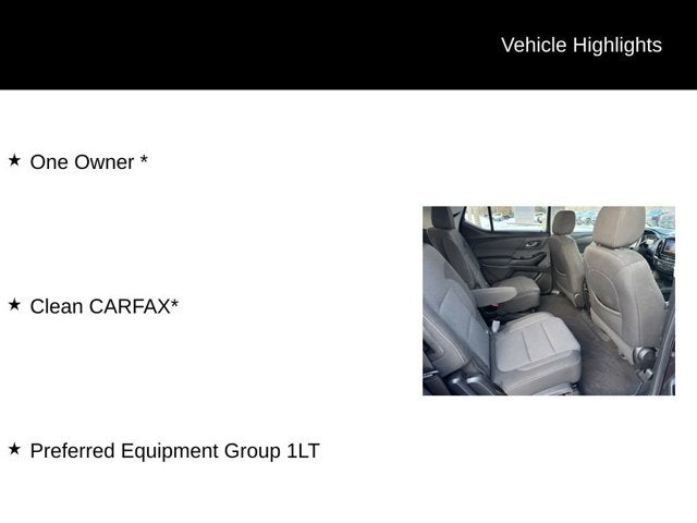 2020 Chevrolet Traverse LT Cloth