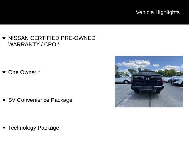 2024 Nissan Frontier SV