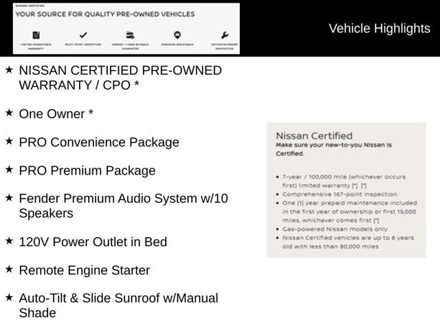 2025 Nissan Frontier PRO-4X