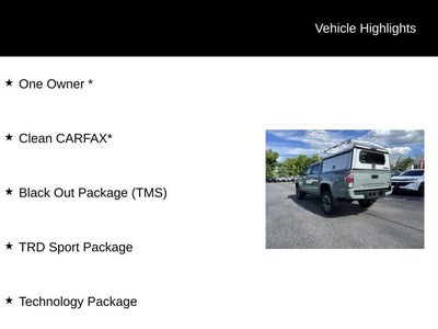 2023 Toyota Tacoma 4WD TRD Sport