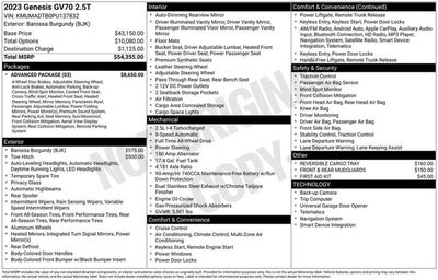 2023 Genesis GV70 2.5T