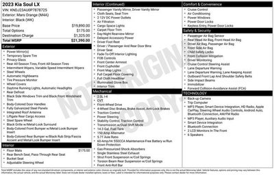 2023 Kia Soul LX