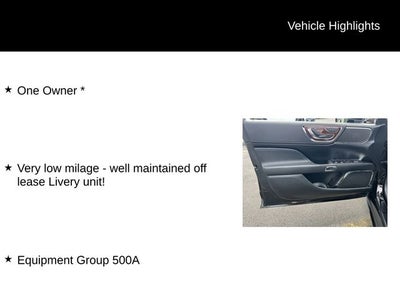 2019 Lincoln Continental Livery