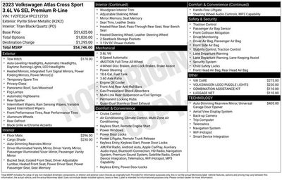 2023 Volkswagen Atlas Cross Sport 3.6L V6 SEL Premium R-Line