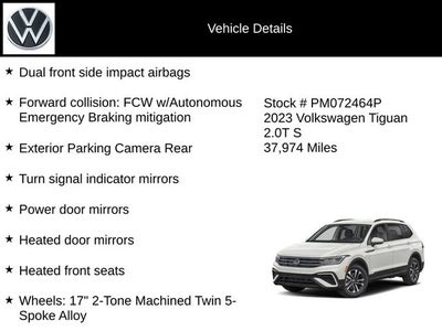 2023 Volkswagen Tiguan 2.0T S
