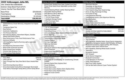 2025 Volkswagen Jetta 1.5T SEL