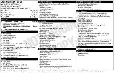 2024 Chevrolet Trax LT