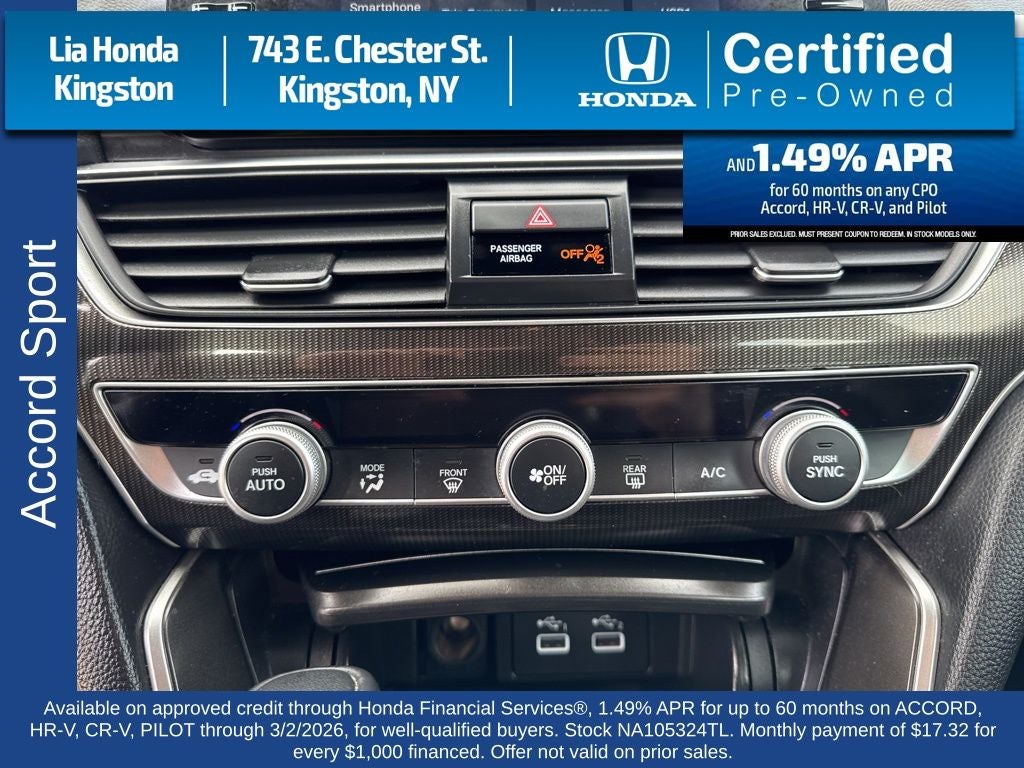 2022 Honda Accord Sport
