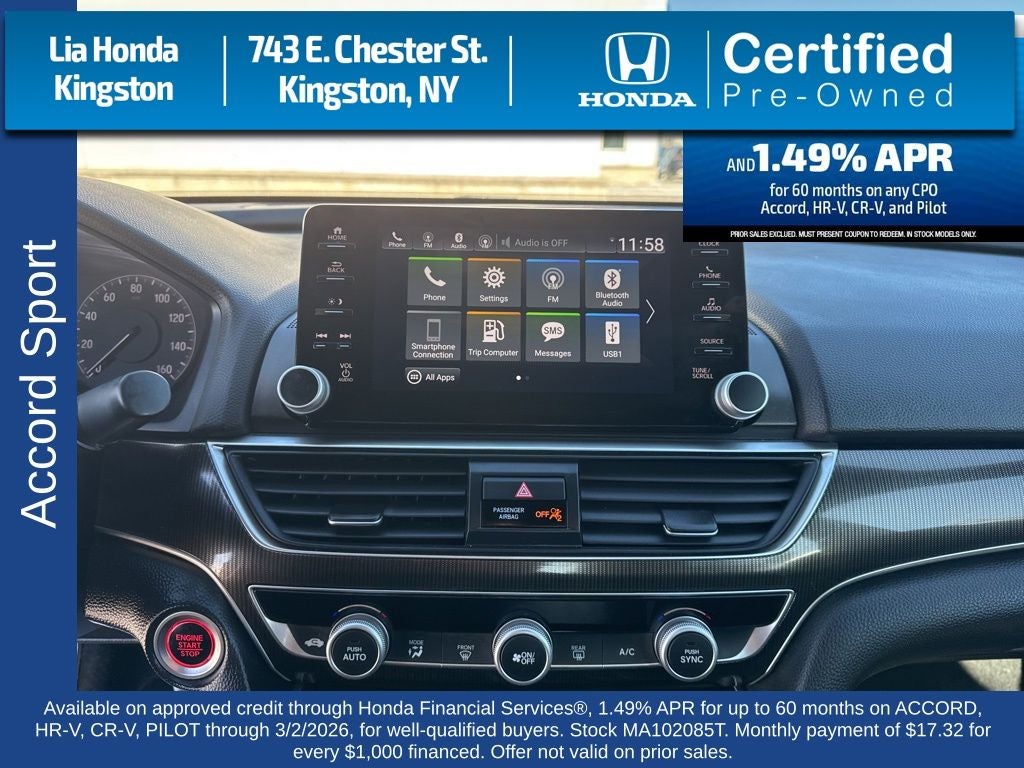 2021 Honda Accord Sport