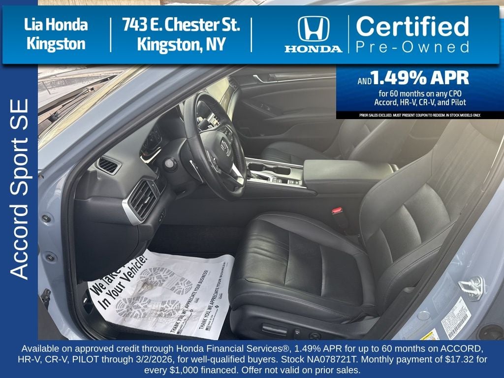 2022 Honda Accord Sport Special Edition