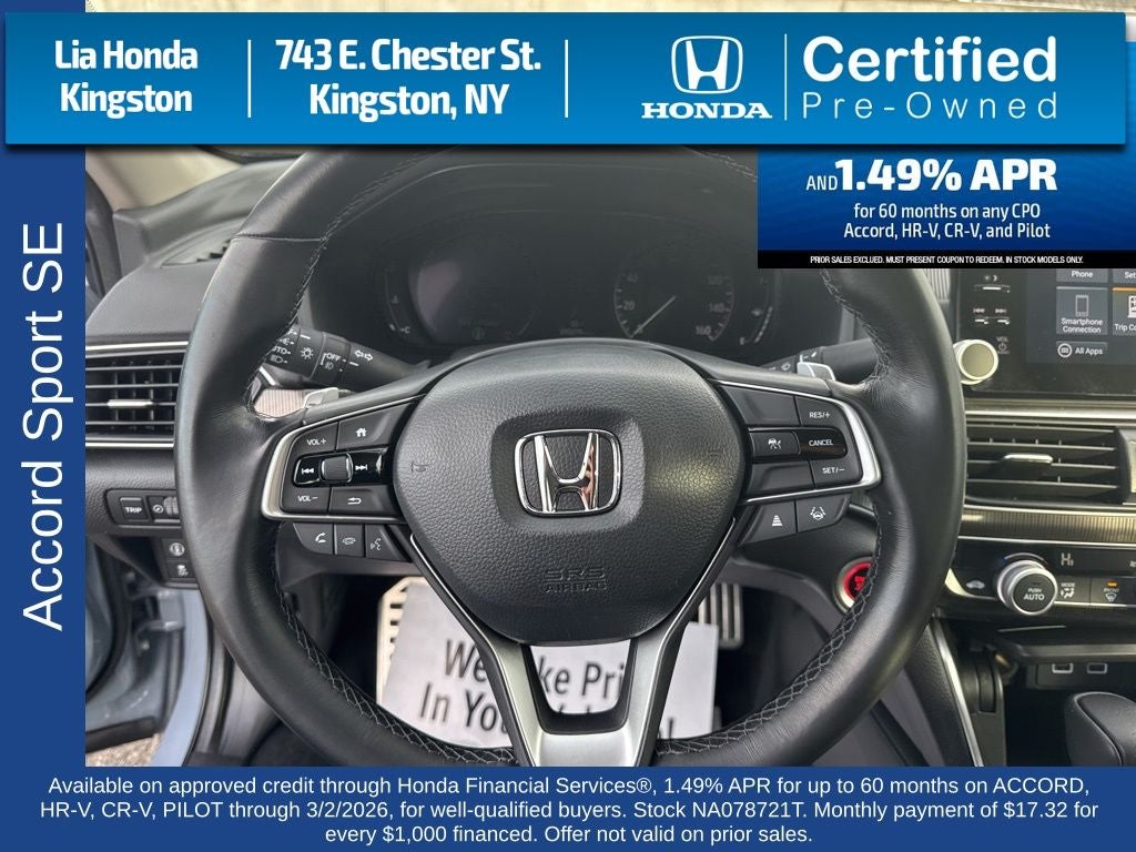 2022 Honda Accord Sport Special Edition