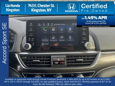 2022 Honda Accord Sport Special Edition