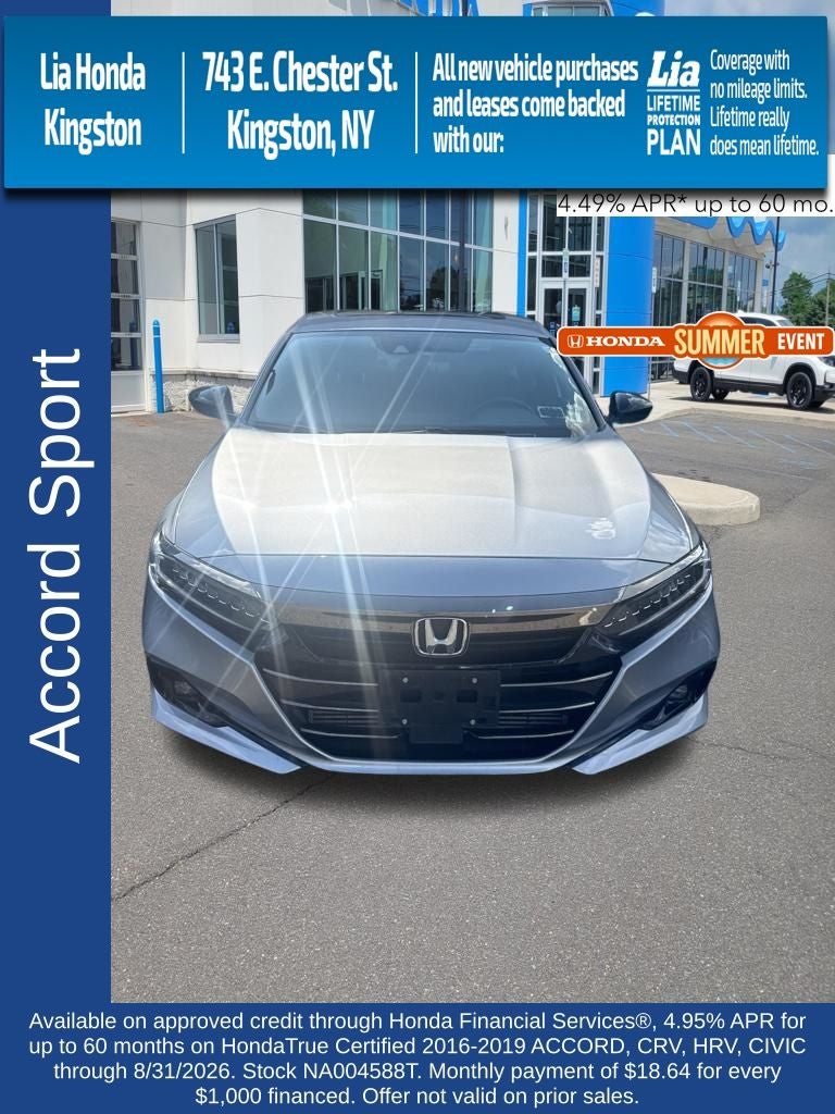 2022 Honda Accord Sport 2.0T