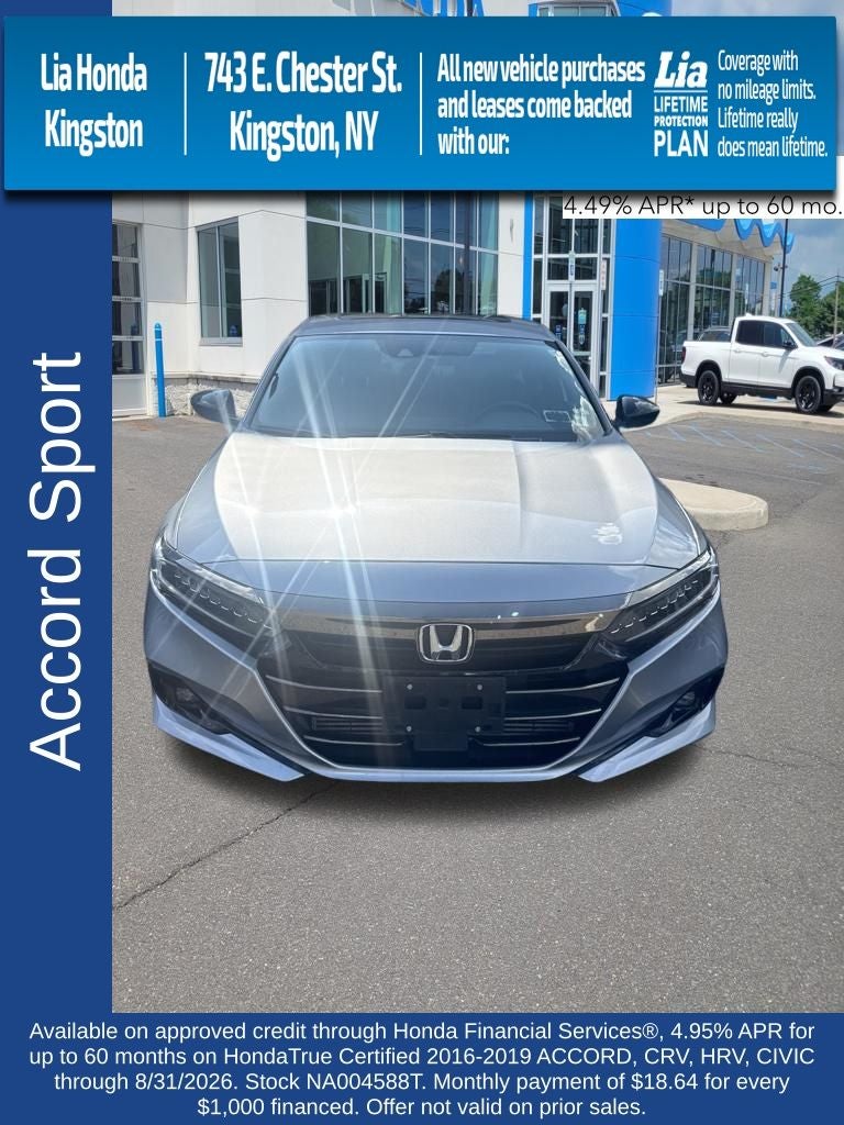 2022 Honda Accord Sport 2.0T