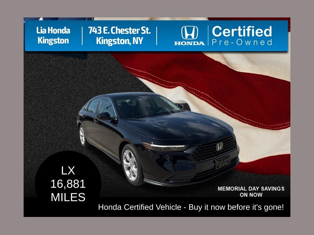 2025 Honda Accord LX