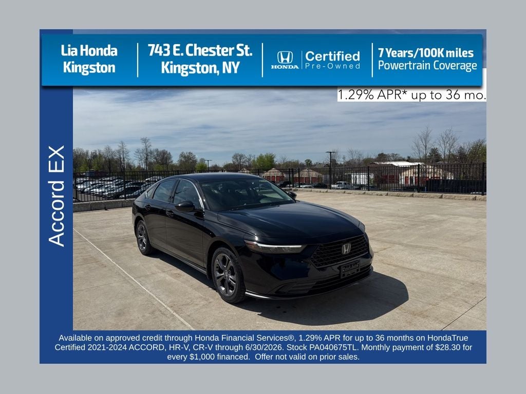 2023 Honda Accord EX