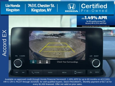 2023 Honda Accord EX