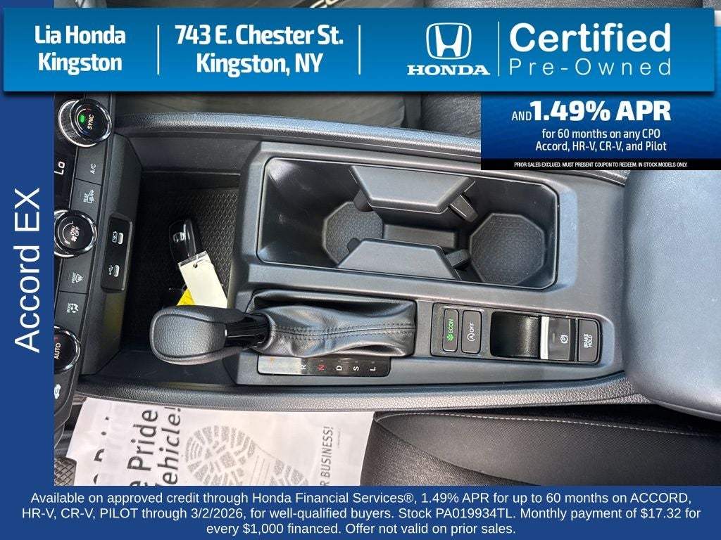 2023 Honda Accord EX