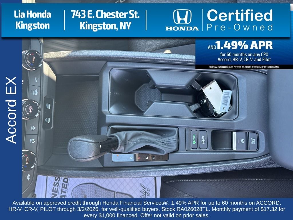 2024 Honda Accord EX