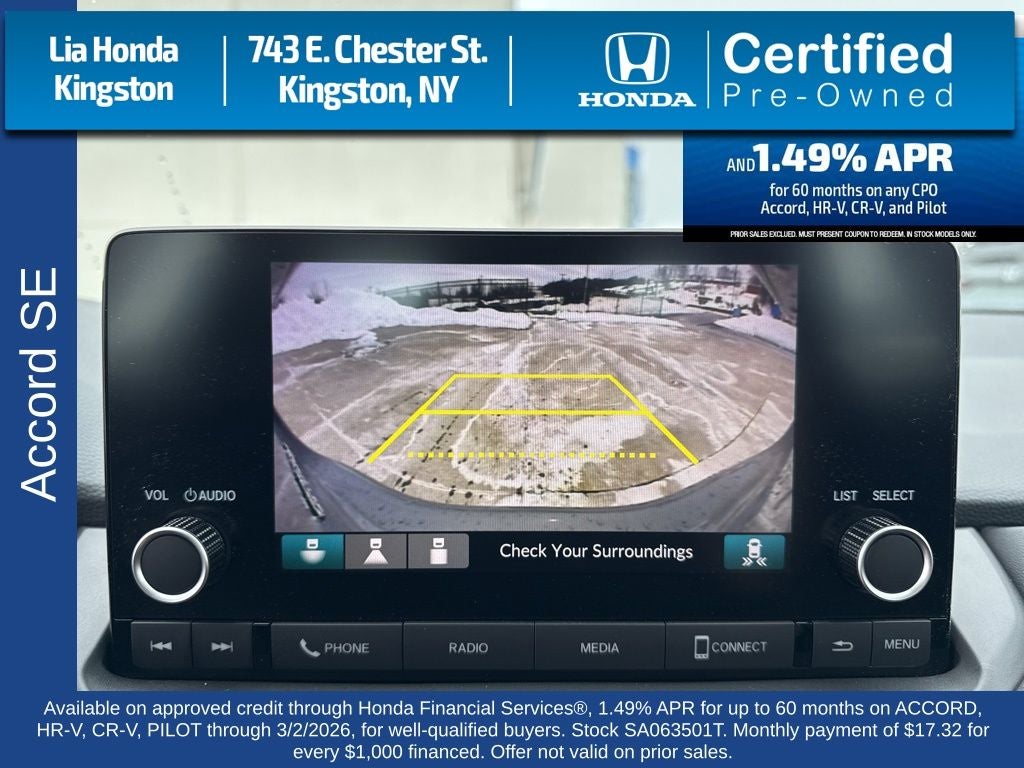 2025 Honda Accord SE