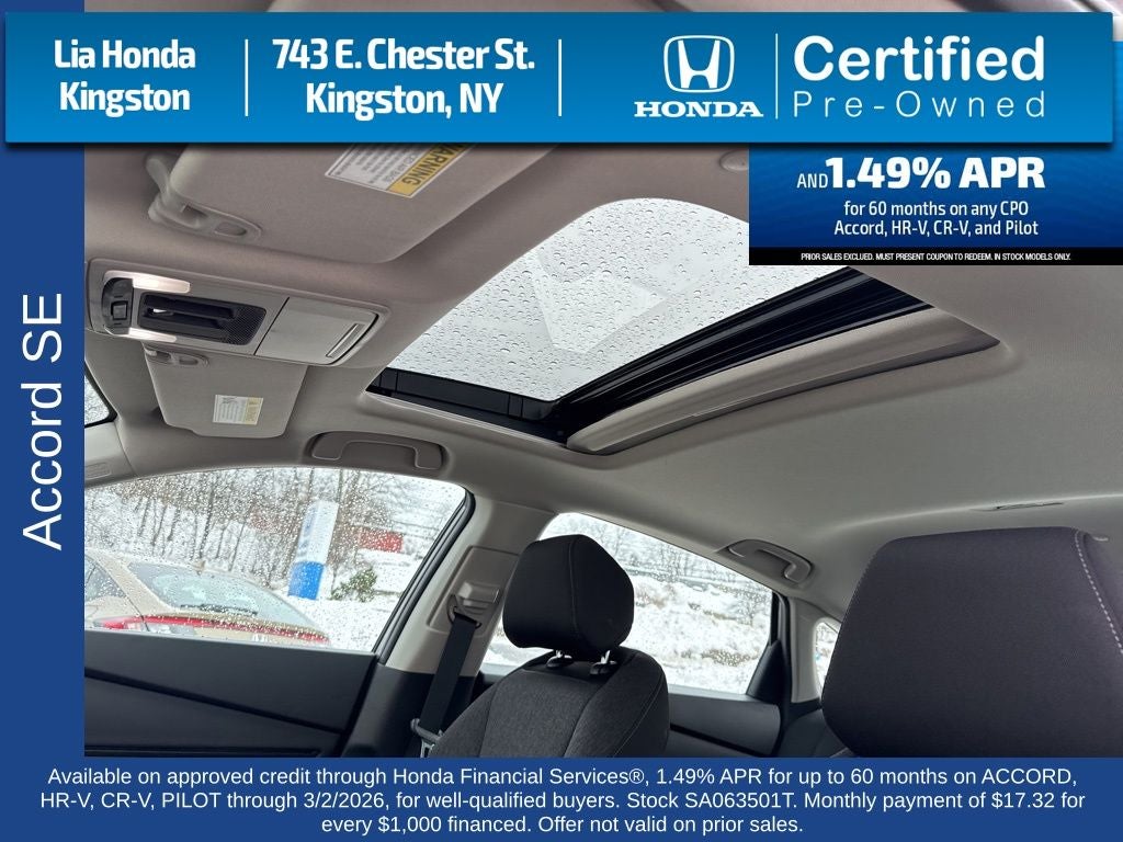 2025 Honda Accord SE