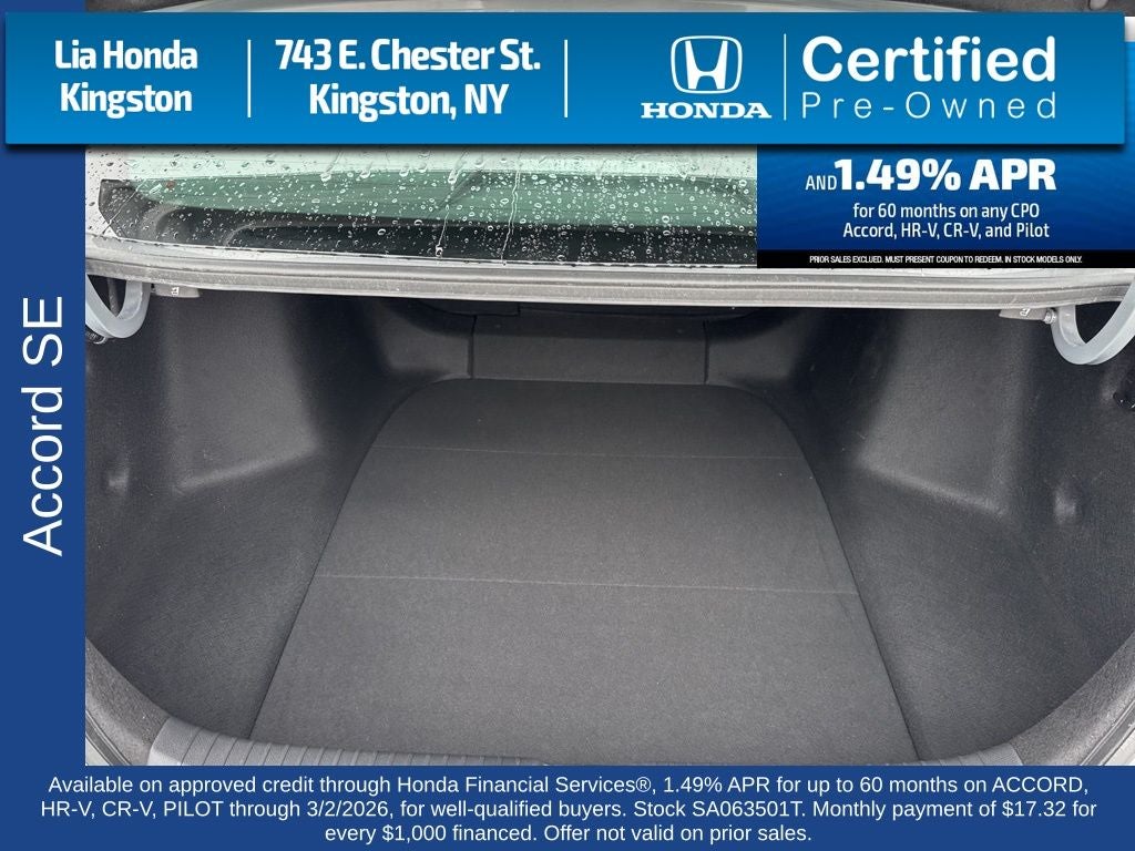 2025 Honda Accord SE