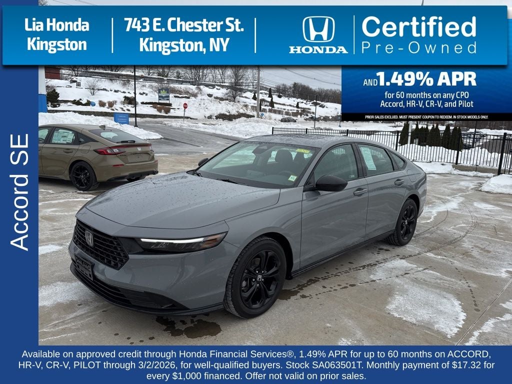 2025 Honda Accord SE