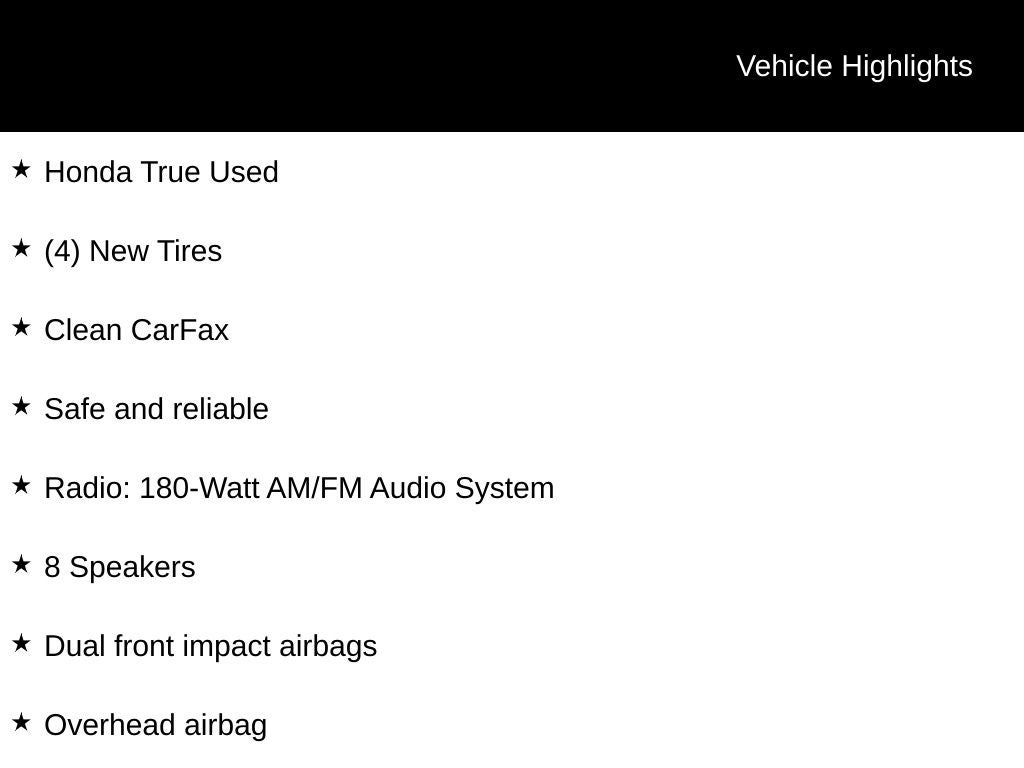 2019 Honda Civic Sport