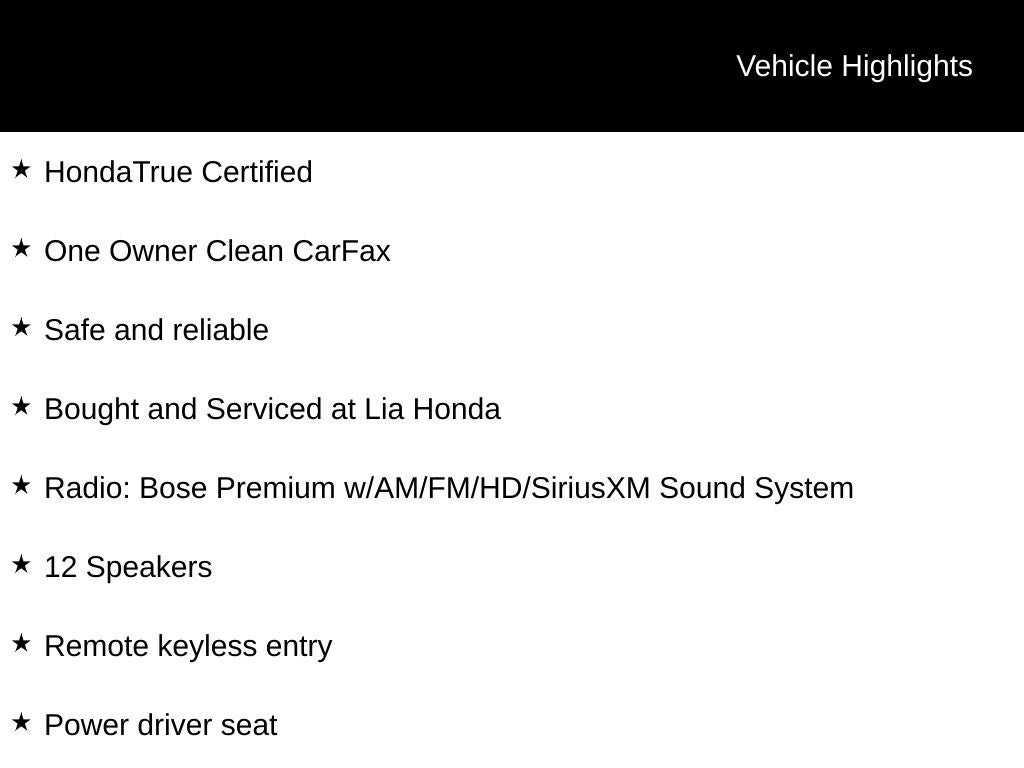 2022 Honda Civic Touring