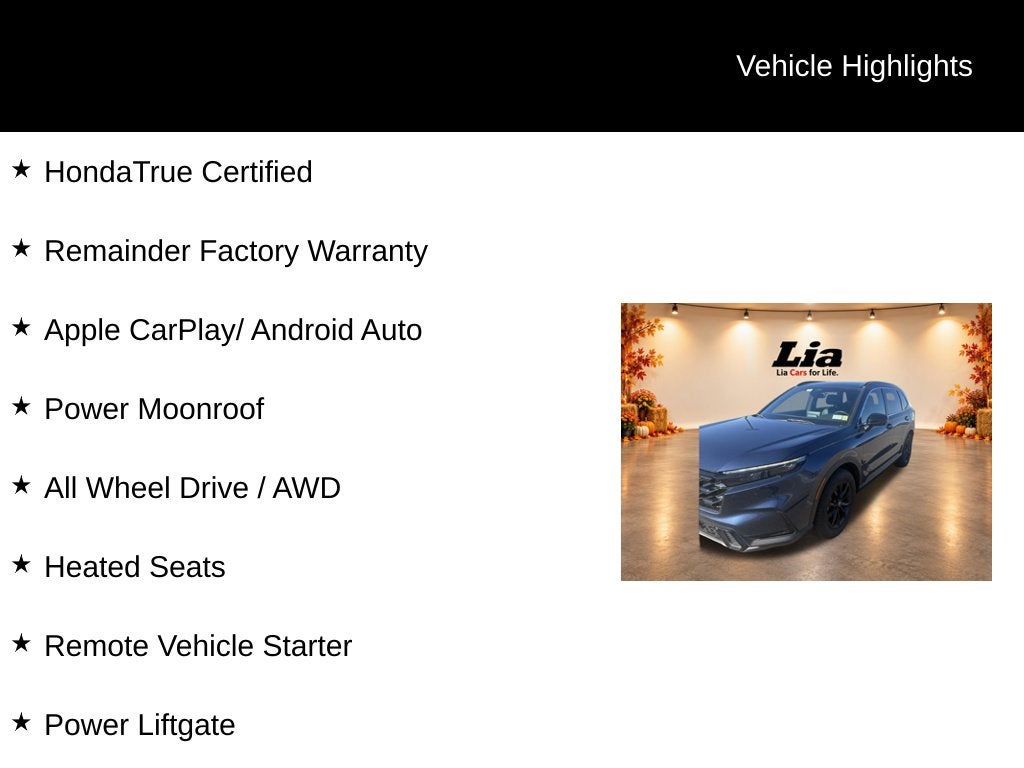 2025 Honda CR-V Hybrid Sport-L