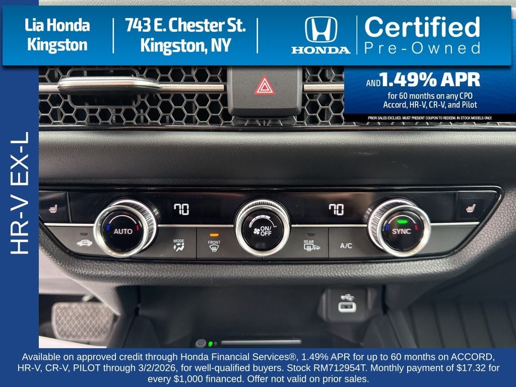 2024 Honda HR-V EX-L