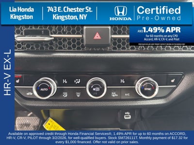 2025 Honda HR-V EX-L