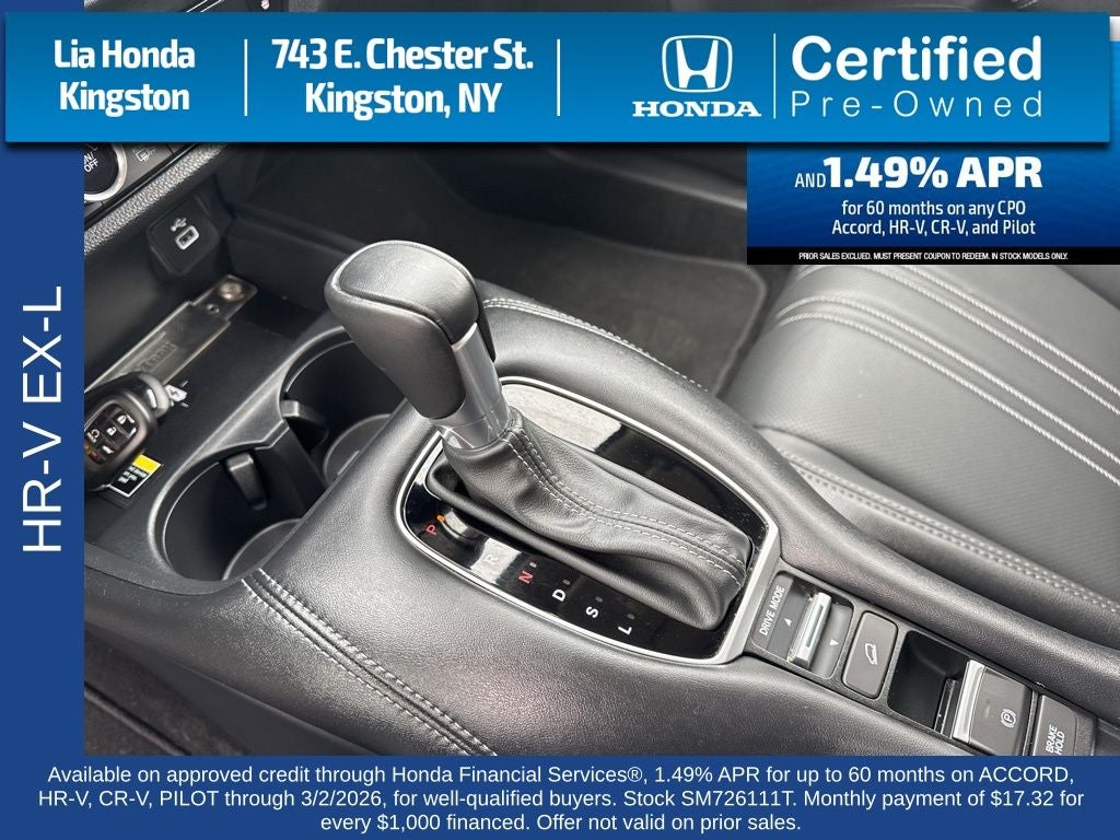 2025 Honda HR-V EX-L