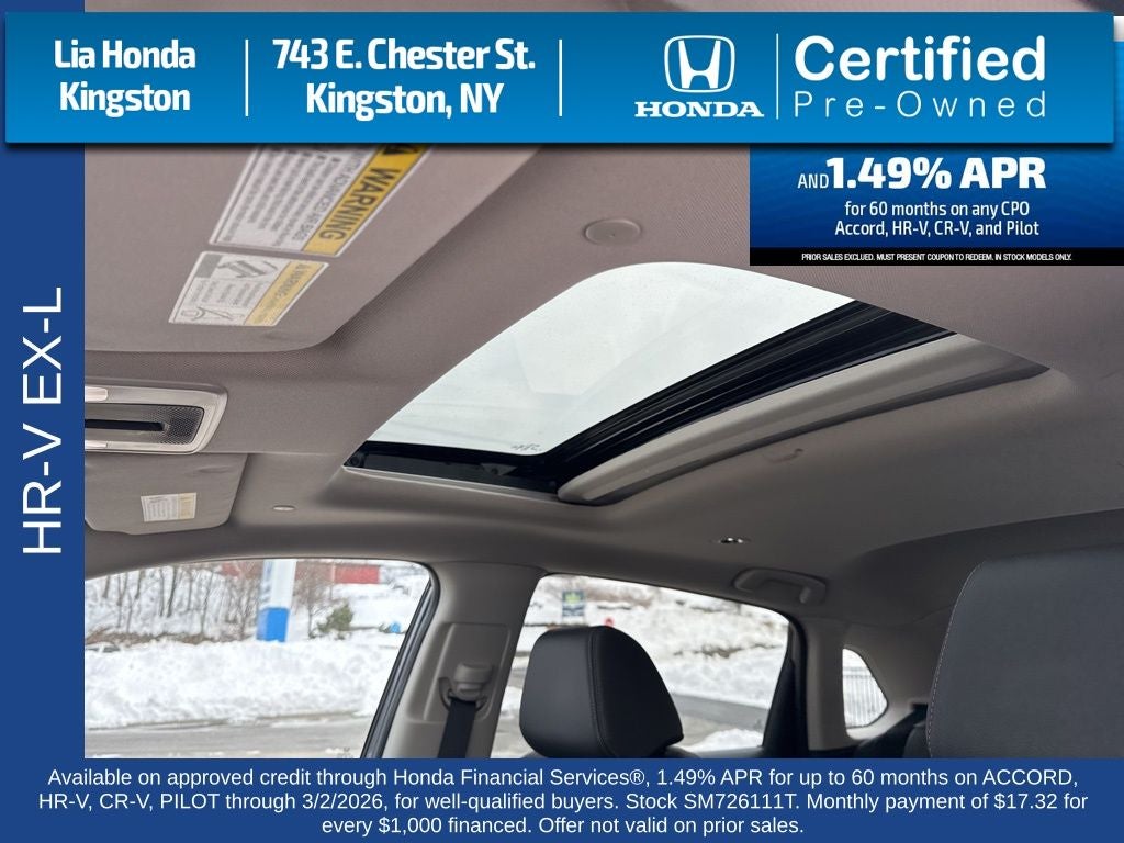 2025 Honda HR-V EX-L
