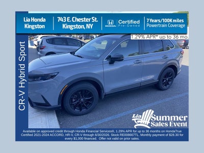 2024 Honda CR-V Hybrid Sport