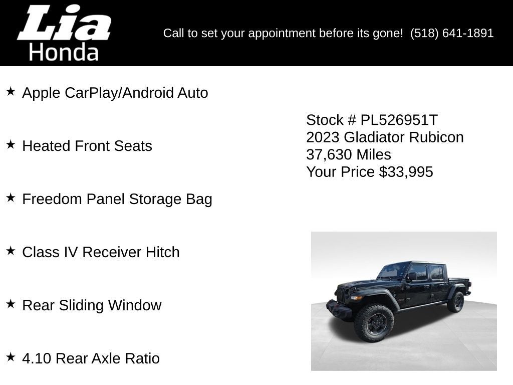 2023 Jeep Gladiator Rubicon