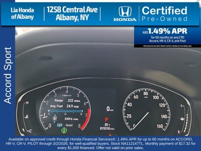 2022 Honda Accord Sport