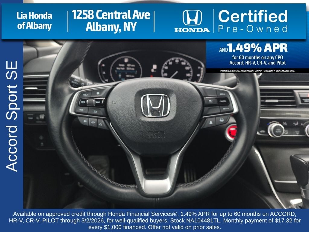 2022 Honda Accord Sport Special Edition