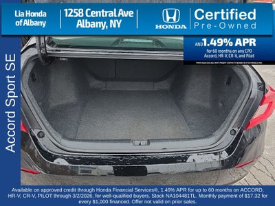 2022 Honda Accord Sport Special Edition