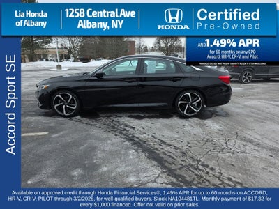 2022 Honda Accord Sport Special Edition