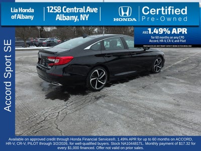 2022 Honda Accord Sport Special Edition